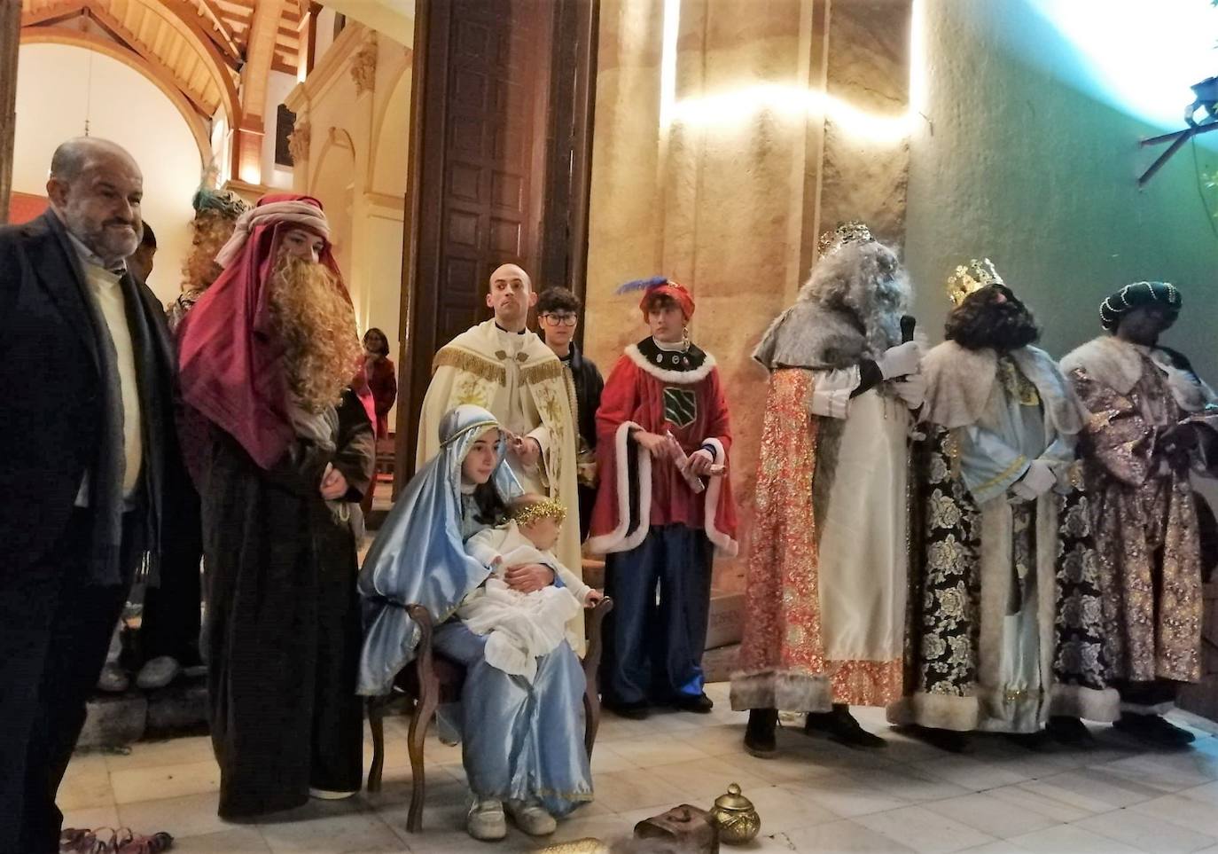 Dal As Recibe A Los Reyes Magos En El Santuario Del Cristo De La Luz